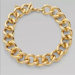 Michael Kors Gold Chunky Chain Link Necklace